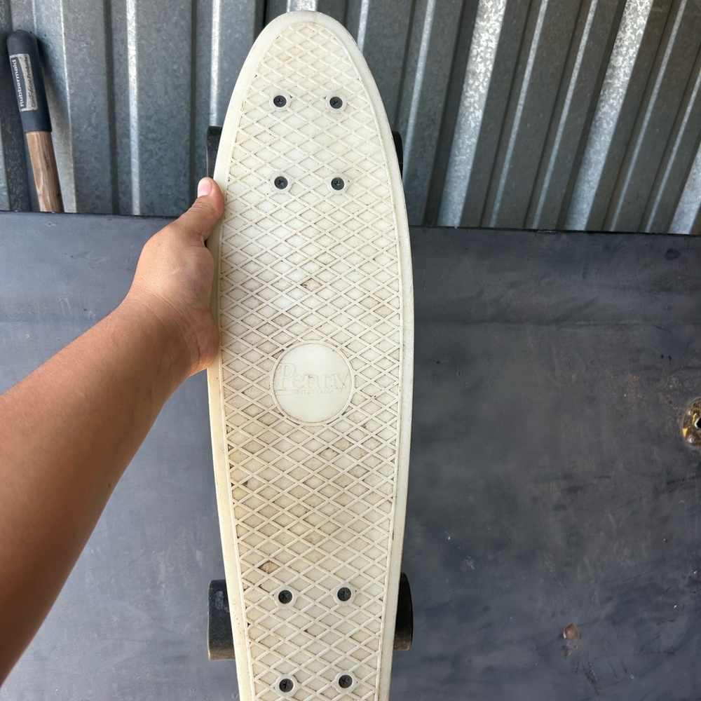 White Penny Skateboard